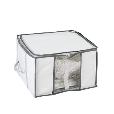 Image de WENKO Boîte de Rangement Vacuum Soft Box S Blanc