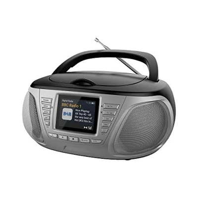 Image de Boombox 33198 Lecteur CD avec Radio Dab Portable Écran LCD MP3