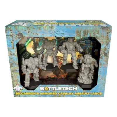 Image de Catalyst Game Labs BattleTech Figurines Lance d&#039;assaut de cavalerie blindée McCarrons Extension Jeu Miniatures à partir 14 Ans