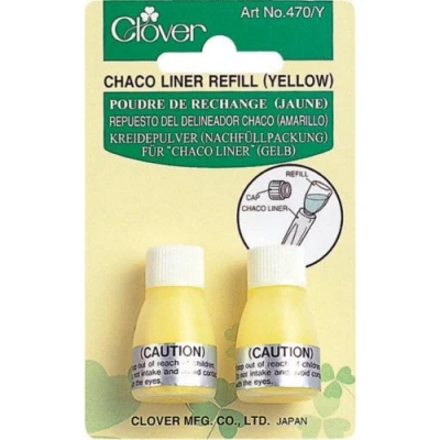 Image de Clover Recharge Marqueur &quot;Chaco Liner&quot;, Jaune