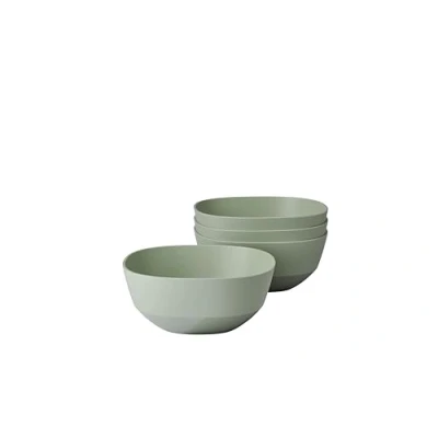 Image de Mepal Saladier 4 pièces Silueta Lavable au lave Vaisselle et résistant micro ondes Plat de service Plats à tapas 750 ml Nordic sage