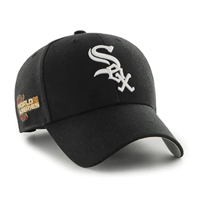 Image de &#039;47 Chicago White Sox Black MLB Sure Shot Most Value P. Snapback Cap One Size