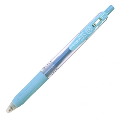 Image de ZEBRA Sarasa JJ15 MKBL Stylo à Bille avec Clip 0,5 mm Bleu Lait