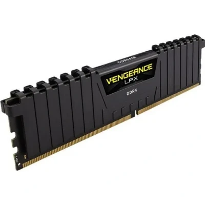 Image de Corsair Vengeance LPX 16Go (2x8Go) DDR4 2666MHz C16 XMP 2.0 Kit de Mémoire Haute Performance pour AMD Ryzen Noir