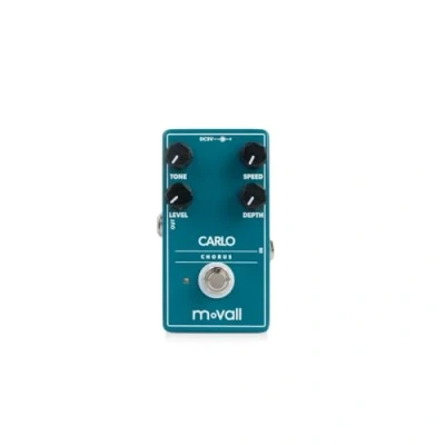 Image de Movall MP 112 Carlo chorus Guitar Pedal Effets de luxuriants, compacts, true bypass