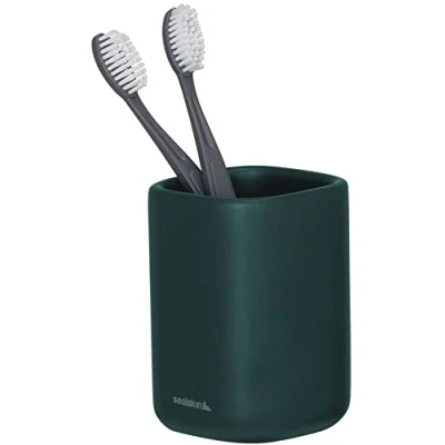 Image de Sealskin Mind Gobelet à brosse dents autoportante Vert foncé