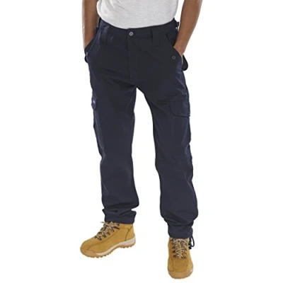 Image de Beeswift Click Poly Cotton Combat Trousers Navy Size 42