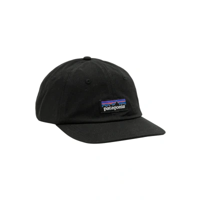 Image de Patagonia Mixte P 6 Label Trad Cap Bonnet, Noir, Taille unique EU