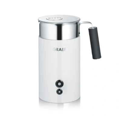 Image de Mousseur à lait Graef MS 701 Blanc, Acier inoxydable 450W 400ml