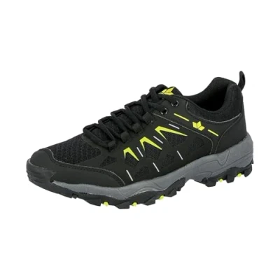 Image de Lico Sierra, Chaussures de Randonnée Basses Mixte, Noir (Schwarz/Lemon Schwarz/Lemon), 44 EU