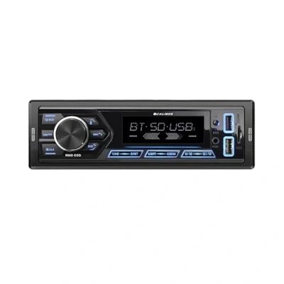 Image de Caliber Autoradio Bluetooth 1DIN, Tuner FM, 4x55W, USB/Micro SD, Charge 2.1A, Aux in, Mains Libres, Sortie RCA, MP3/WMA/APE/FLAC