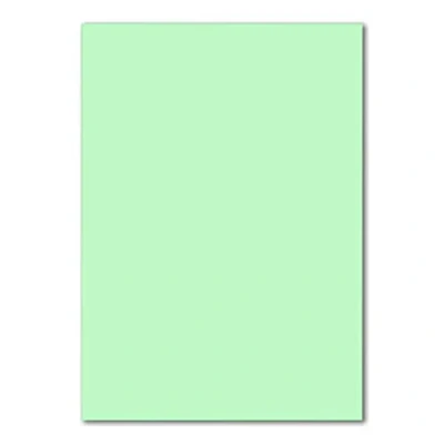 Image de 50x A5 papier couleur: menthe (vert) 148 x 210 mm 120 g/m² à lettres, de bricolage, d&#039;argile FarbenFroh by GUSTAV NEUSER