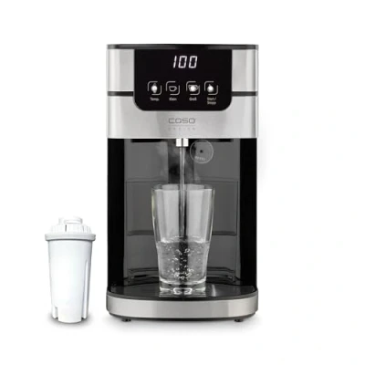 Image de CASO PerfectCup 1000 Pro Distributeur d&#039;eau chaude turbo, en quelques secondes, 2600 W, réservoir amovible de 4 litres, 70 à 100C, idéal pour les cuisines bureau et buffets