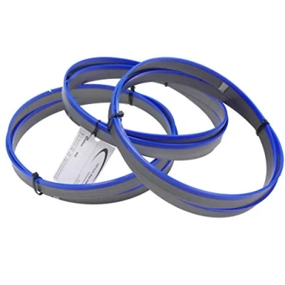 Image de SMI Lot de 3 lames scie à ruban bi métal M42 Dimensions : 2480 x 27 0,90 mm 5/8 dents par pouce