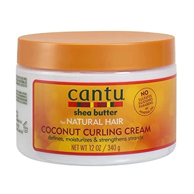 Image de Cantu Shea Butter Coconut Curling Cream, 12 Ounce by