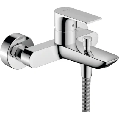 Image de Hansgrohe Mitigeur Baignoire Rebris E, Robinet Baignoire, Monocommande Bain, Chromé, 72450000