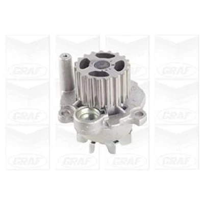 Image de GRAF PA761 Pompe à eau 19 avec bague d&#039;étanchéité mécanique Tôle d&#039;acier 56,23 pour transmission par courroie de distribution
