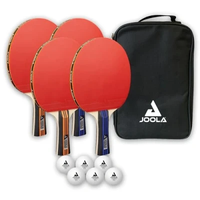 Image de JOOLA Set Ensemble de Tennis Table Adulte Unisexe, Multicolore, 20 x 27 8 cm