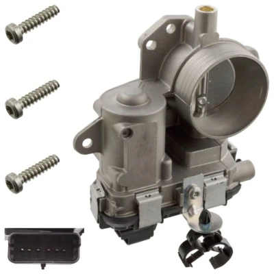 Image de FEBI BILSTEIN 101466 Boitier Papillon électrique avec kit de vis PEUGEOT: 207 3/5 portes, 206+ CITROËN: C3 II, Nemo Break