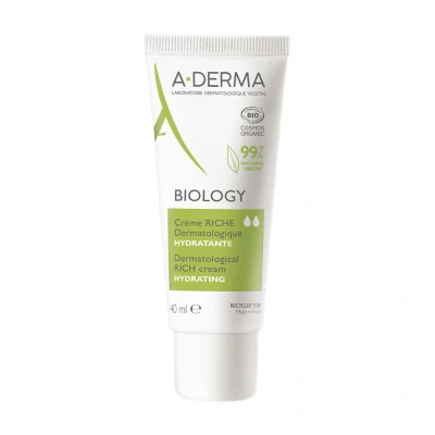 Image de A Derma Crème Biology Riche Dermatologique 40 ml
