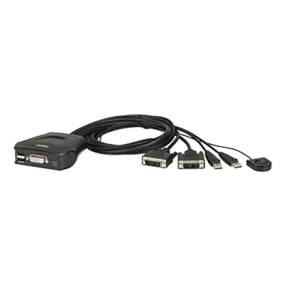 Image de Aten CS22D switch KVM DVI/USB avec télécommande
