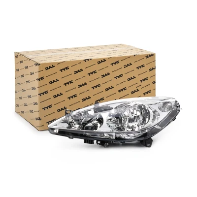 Image de TYC 20 0166 45 2 Phares gauche H7, H1 pour circulation à droite avec moteur électrique PEUGEOT: 307 3/5 portes, CC, SW