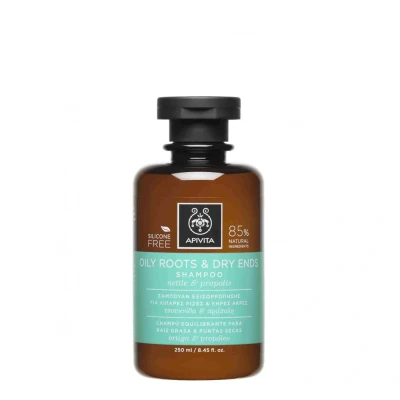 Image de Apivita Shampooing Soin des cheveux Shampoing pointes sèches et racines grasses