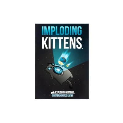 Image de Exploding Kittens, Imploding Kittens Extension Jeu de Cartes 2 à 6 Joueurs À partir 7 Ans et Plus 15 Minutes Allemand