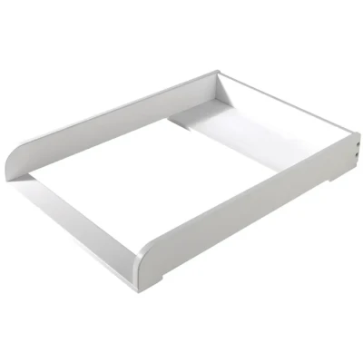 Image de Plan à langer en pin massif VIPACK Erik Mixte Bébé Blanc Bois