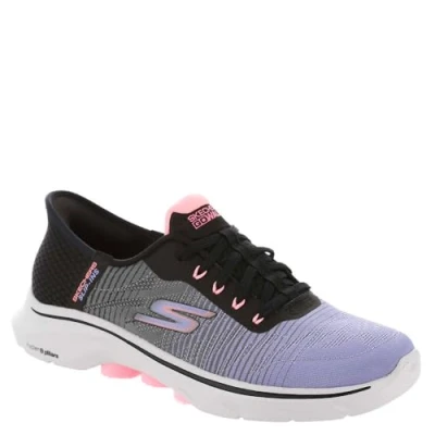 Image de Skechers Femme Go Walk 7 Basket, Noir, 42 EU