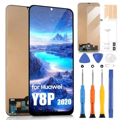 Image de ARSSLY Écran LCD pour Huawei Y8P 2020/P Smart S Display 2020 Remplacement de l&#039;écran tactile Digitizer Full Assembly avec outils