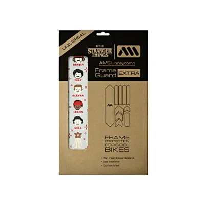 Image de Kit protection de cadre EXTRA 10 pièces Stranger Things 8bit transparent