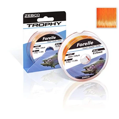 Image de Zebco Ligne Trophy Truites 300m Maat : 0.18mm