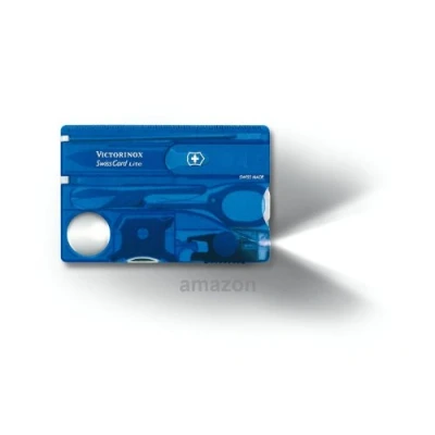 Image de Victorinox SwissCard Lite Onyx 12 fonctions Noir transparent