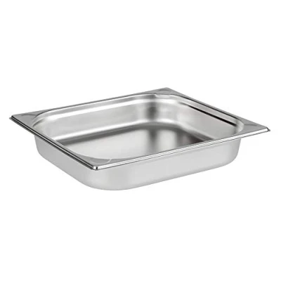Image de APS 81702 Récipient GN 2/3, acier inoxydable gastronorme, dimensions 325 x 355 mm/hauteur 65 mm/volume 5,5 litres