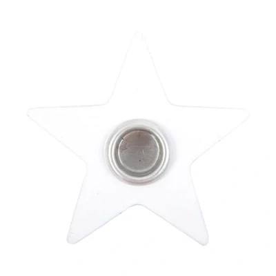 Image de Best seller bougeoir en forme d&#039;étoile blanche Something Different Wholesale avec motif étoile