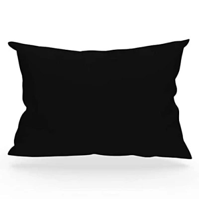 Image de Soleil d&#039;ocre TAIE US VP 50X70 Noir Coton