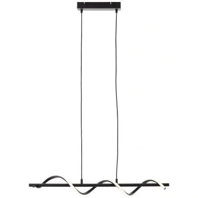Image de G99202 76 Brilliant lamp Eunice Suspension LED noir mat 22 W intégrée