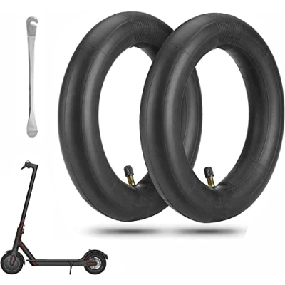 Image de Yungeln 8 1/2x2 Chambre à Air 8,5 pouces double épaisseur Compatible pour Trottinette Electrique Xiaomi 1S M365 pro Pro2 10 x2 pouce kugoo m4 10x3