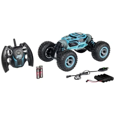 Image de Carson 500404230 1:10 My First Magic Machine Bleu 2,4G 100% RTR, Voiture radiocommandée, véhicule RC, avec Piles et radiocommande