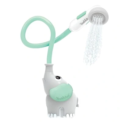 Image de Yookidoo Douchette Bain Éléphant Turquoise Jouet bébé Jeu et Douche Eveil des Sens Tuyau Aspergeur de Cadeau 0 à 2 Ans