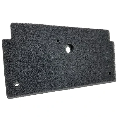 Image de JUMA 12022801 Filtre éponge pour sèche linge à pompe chaleur Bosch Siemens 292 x 142 19 mm