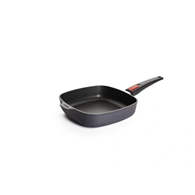 Image de Woll Diamond Lite Poêle carrée en fonte inductive 24 x cm Hauteur 5,5 Compatible tous feux Anthracite