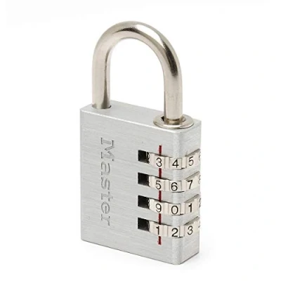 Image de Master Lock Cadenas à combinaison Aluminium 40 mm 7640EURD