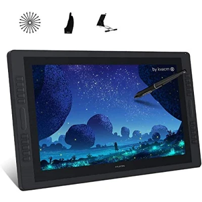 Image de Huion KAMVAS Pro 13 Tablette Graphique avec Écran HD 13.3&quot; 4 Raccourcis et 1 Barre Tactile, Compatible Mac Windows