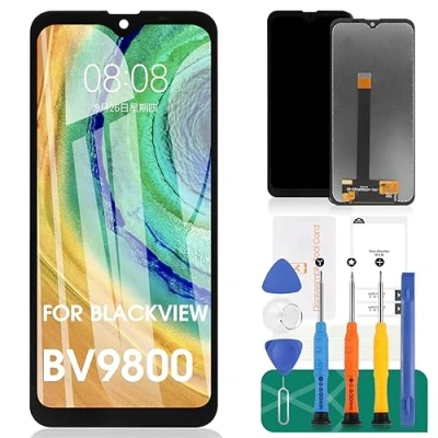 Image de Écran LCD tactile Blackview BV9800 pour Pro de remplacement Touch Digitizer (Noir, sans cadre)