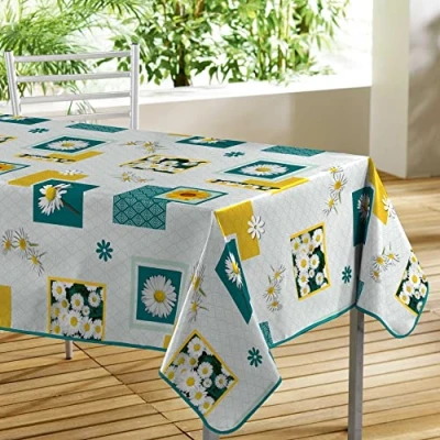Image de douceur d&#039;intérieur BOUTON D&#039;OR NAPPE RECTANGLE, 140 x 300 cm
