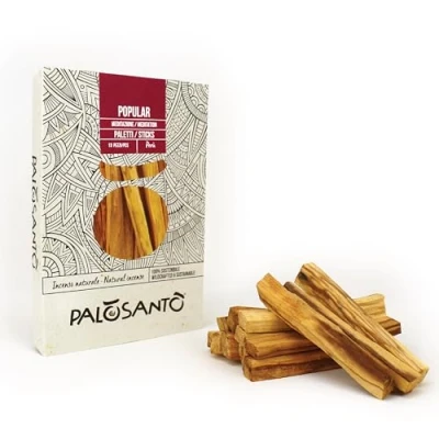 Image de PALOSANTO Palo Santo Batons Popular Ayabaca 13 Qualité Supérieure du Pérou Encens Naturel Idéal Purification, Protection Maison Bois 100% Bursera Graveolens