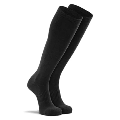 Image de Fox River Chaussettes Fatigue Fighter au dessus du mollet avec flux d&#039;air amélioré et confort ultime Noir Taille L