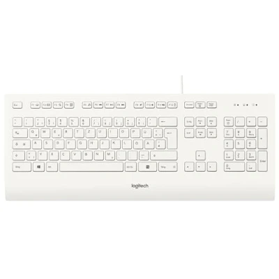 Image de Logitech K280e Pro Clavier Filaire, QWERTZ Allemand Blanc